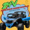 KerryYoo SU5 24V Ride on Toys for Big Kids,4x200W,2 Seater Electric Ride on UTV 4WD/2WD,EVA Rubber Tires,4x4 Shock Absorbers,Remote Control,Licensed Can-Am,Bluetooth - Blue view 2