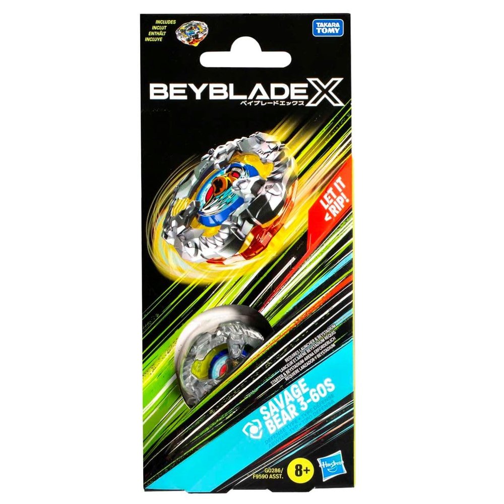 Beyblade X Booster Pack Savage Bear 3-60S
