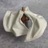 1:12 Scale Fabric Wired Pullow Cloak for 6 inch 1/12 6 inches Action Figure Clothes (White) view 2
