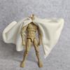 1:12 Scale Fabric Wired Pullow Cloak for 6 inch 1/12 6 inches Action Figure Clothes (White) view 4
