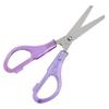Craft County Ambidextrous Stainless Steel Safety Scissors  Ideal for Crafting, Office Use, Classrooms, and More (Purple) view 1