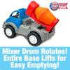 American Plastic Toys Gigantic Cement Mixer with Rotating Drum, Sturdy Wheels, Metal Axles & Made from Durable Plastic for Children 2 Years & Older view 3