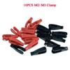 JFBHND 10pcs Servo Linkage Rod Clevis Coupler U-Shaped Nylon Clamp 2/2.8mm for M2 M3 Push Connecting Rod for RC Aircraft Model Parts(2.8mm for M3 Rod Red) view 2