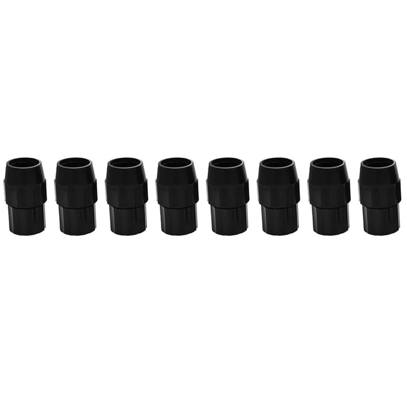 JFBHND 8PCS Plastic Telescopic Tube Connector Net Pole Locator Twist Lock Buckle Telescoping Pipe Clamp Joint for RC Model Toy DIY(31-34mm)