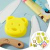 Abizarch 17Pcs Kids Cooking Set Safe Toddler Kitchen Tools Educational Montessori Kitchen Set Portable Kids Cutter Set Include Apron Cutting Board Peeler and More for Kids Cooking view 2