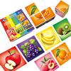 Pairez Toys Magnetic Blocks Toddler Toys, 1.65 inch Large Building Cubes for Kids Boys & Girls Age 1+, Fruit Magnet Puzzle Cubes, Preschool Educational Brain Teaser Toys view 1
