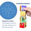 Pairez Toys Magnetic Blocks Toddler Toys, 1.65 inch Large Building Cubes for Kids Boys & Girls Age 1+, Fruit Magnet Puzzle Cubes, Preschool Educational Brain Teaser Toys view 3
