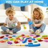 Magnetic Fishing Game Toys for Kids Toddlers 3-5 4-8, Water Table Bathtub Toys with Pole Rod Net Plastic Floating Fish, Water Bath Pool Outdoor Toys for Kids Toddlers Baby Age 3 4 5 6 7 8 Year Old view 4