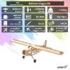 GoolRC Dancing Wing Hobby T05 Vogee-08 820mm Wingspan Balsa Wood Remote Control Aeroplane Trainer KIT/KIT+Power Combo - KIT view 3