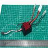 60A 2S Brushed ESC Compatible with 1/10 Tamiya Traxxas Redcat HSP HPI Waterproof RC Car Electronic Speed Controller 540 550 775 Motor(60A-2S) view 4