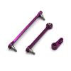 284131 284010 284161 k989 k969 1/28 Remote Control car Accessories Steering Rod for WLtoys(Purple) view 1