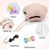 2pcs Star Pacifier Holder Case, Silicone Portable Pacifier Case Pacifier Container Case for Newborn Baby Boys Girls (Skin Color, Pink) view 3