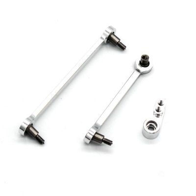 284131 284010 284161 k989 k969 1/28 Remote Control car Accessories Steering Rod for WLtoys(Silver)