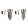 2Pcs Steel Metal Front Portal Drive Input Gear Set 8257 for Traxxas TRX-4 TRX4 1/10 RC Crawler Car Upgrade Parts view 1