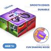 Pairez Toys Magnetic Building Blocks Tiles, Large Magnetic 1.65 inch Cubic Puzzle Toys in Vehicles Theme, STEM Montessori Sensory Toys for Toddlers 1-3, Gifts for Girls & Boys view 4