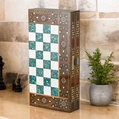 20" inch Large Backgammon Sets for Adults Solid Wood Complete Game Board Chess Handmade Game Sets Gift Ideas for Dad, Husband, Anniversary, Birthday (Backgammon only)