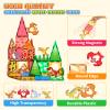 Asago Dinosaurs Toys Magnetic Tiles for Kids 3-5, Dino,King Kong and Godzilla Animals World Construction Tile for Toddlers Ages 5-7, Magnet Building Blocks for Boys Girls Ages 3+ 4-8 8-12 Year Old view 4