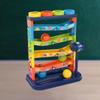 Creative Track Slide Kids Rolling Ball Drop Toy for Babies Toddlers 5 Layer Tower Run with Swirling Ramps & 4 Balls Educational Development Toys view 4