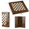 20" inch X Large Backgammon Sets for Adults Solid Wood Complete Game Board Handmade Game Sets Gift Ideas for Dad, Husband, Anniversary, Birthday view 4