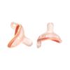 Garkoko Baby Pacifiers 0-6 Months Breast Like Shape Pacifiers BPA-Free One-Piece Silicone Newborn Pacifier for Breastfed Babies, 2pcs view 1