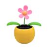 Solar Dancing Flower Toys - Solar Powered Dancing Sun Flower in Colorful Pots, Butterfly Bee Ladybug Animated Dancer, Shaking Head Ornament for Fun and Relaxation, Learning and Education view 1