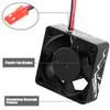 GLOBACT Motor Cooling Fan 30mm RC Fan Heatsink 28000RPM Brushless ESC Cooling Fan for RC Car 1/8 1/10 1/12 Scale 540 550 Brushless Motor Upgrade Parts (Black) view 4