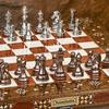 20"-inch X Large Backgammon Sets for Adults Solid Wood Complete Game Board Checkers Chess Handmade Game Sets Gift Ideas for Dad, Husband, Anniversary (Backgammon +Chess Pieces) view 1