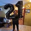 Race Car Number 3 Balloon 40 Inch, 3 Balloon Number, 3rd Birthday Decorations, Race Car Party Supplies for Boys Girls view 2