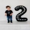 Race Car Number 9 Balloon 40 Inch, 9 Balloon Number, 9th Birthday Decorations, Race Car Party Supplies for Boys Girls view 3