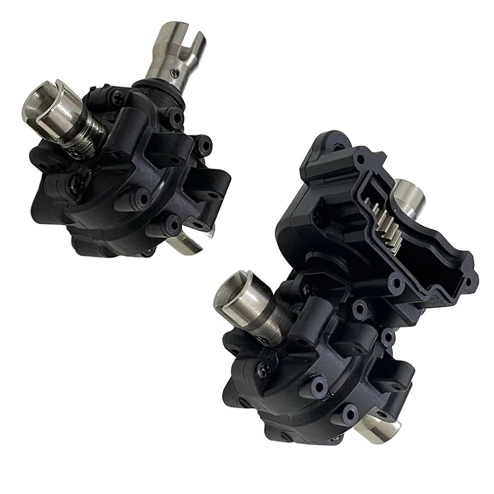 cvking RC Gearbox Compatible with XLF X03 X04 X03A X04A X05 X06 F10 F19 Front and Rear Gearbox with Gear 1/10 RC Car Model Car Upgrade Accessories