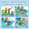 4-in-1 Play Kitchen Sink Toy Set with Running Water, Cutting Food Toys, Montessori Educational Pretend Play for Girls & Boys Ages 3+ view 3