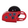 cvking RC Gearbox Compatible with Axial SCX10 III 90046 TRX4 1/10 RC Crawler Replacement Parts 2Low CNC Gearbox Middle Transmission Box with Gear(Red) view 3