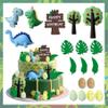 Dinosaur Cake Topper Dinosaur Cake Decorations Dinosaur Theme Party Supplies view 1