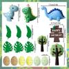 Dinosaur Cake Topper Dinosaur Cake Decorations Dinosaur Theme Party Supplies view 4
