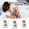 Baby Toys 0-6 Months,High Contrast Baby Toys for Newborn,Black and White Toys,Infant Rattle Socks and Wrist Toy,Newborn Toys 0 3 Months Brain Development,0-6 Months Babies Boy Girl Gift view 2