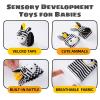 Baby Toys 0-6 Months,High Contrast Baby Toys for Newborn,Black and White Toys,Infant Rattle Socks and Wrist Toy,Newborn Toys 0 3 Months Brain Development,0-6 Months Babies Boy Girl Gift view 3