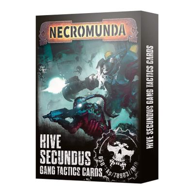 Games Workshop Necromunda: Hive Secundus Gang Tactics Cards