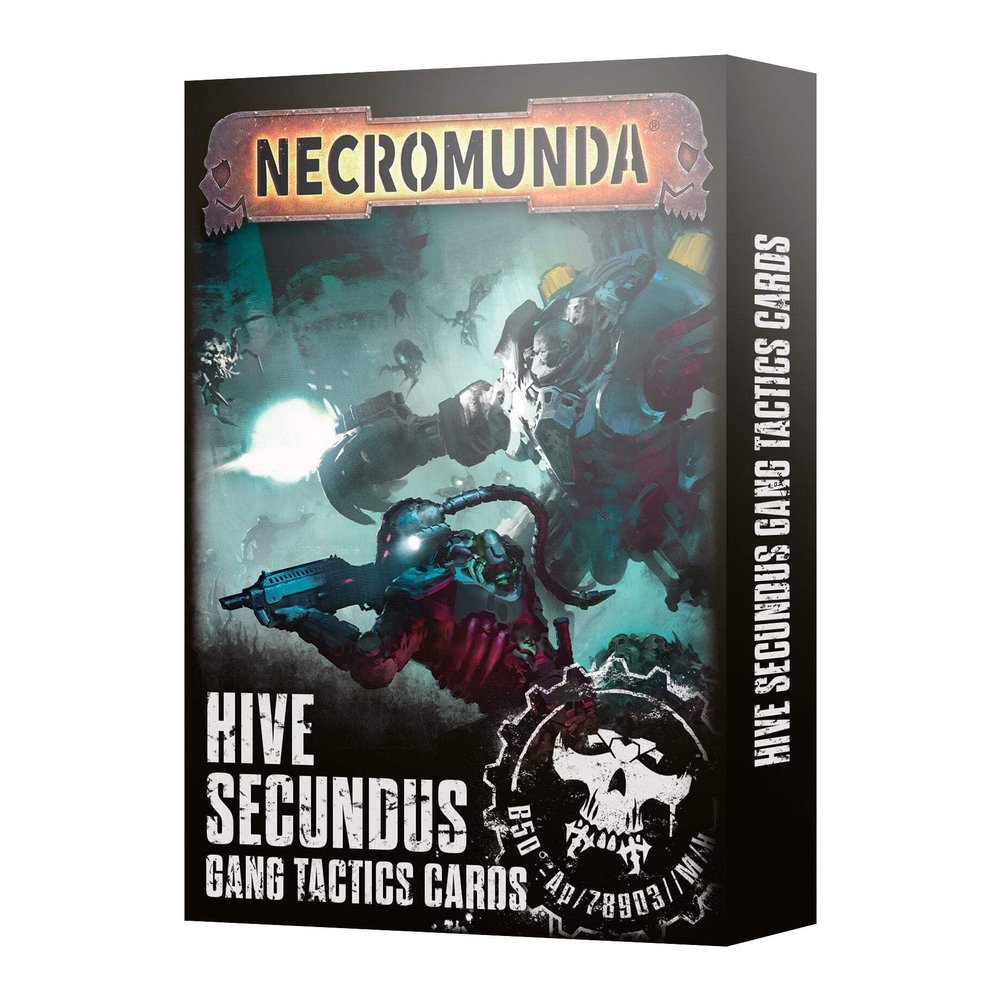 Games Workshop Necromunda: Hive Secundus Gang Tactics Cards