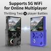RG40XX V Handheld Game Consoles RG40XXV Retro Game Console Built-in 64G TF Card RG 40XXV Portable Gaming Console Linux 64-bit System Supports WiFi Bluetooth HD and TV Output Black view 3