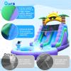 26FT Inflatable Water Slide for Kids Adults /100% PVC Commercial Bounce House Water Slide with Blower, Bigger Splash Pool, for Backyard, Park or Commercial Use,26x13x12ft view 2