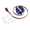 EKFVNIQQ 4pcs Mini FT90B Digital Remote Control Servo 180 Degree 6V 1.5KG PWM view 2