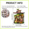 3D Stereoscopic Glass Bottles Miniature Dollhouse Kit Assembling Toys DIY Model Wooden Furniture for Halloween Decorations, Gifts for Family and Friends view 2