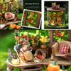 3D Stereoscopic Glass Bottles Miniature Dollhouse Kit Assembling Toys DIY Model Wooden Furniture for Halloween Decorations, Gifts for Family and Friends view 3