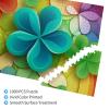 1000 Piece Jigsaw Puzzles for Adults Challenging Puzzle Wooden Picture Puzzle Personalized Custom Rainbow Circle Shamrock Wood Puzzle for Family Game Nights Gifts 29.5x19.7 inches Puzzle view 3
