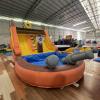 21FT/L Commercial Grade Water Slide for Kids Adults,Inflatable Water Slide w/Heavy Duty Full PVC,Giant Splash Water Pool,1100W Blower,Dual Slides Suitable for Backyard, Outdoor Commercial Activities view 3