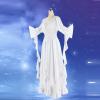 Renaissance Costume Women 2024 Off Shoulder Bell Sleeve Tiered Maxi Dress Smocked Waist Tiered Hem Cosplay Maxi Dress view 2