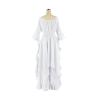 Renaissance Costume Women 2024 Off Shoulder Bell Sleeve Tiered Maxi Dress Smocked Waist Tiered Hem Cosplay Maxi Dress view 4