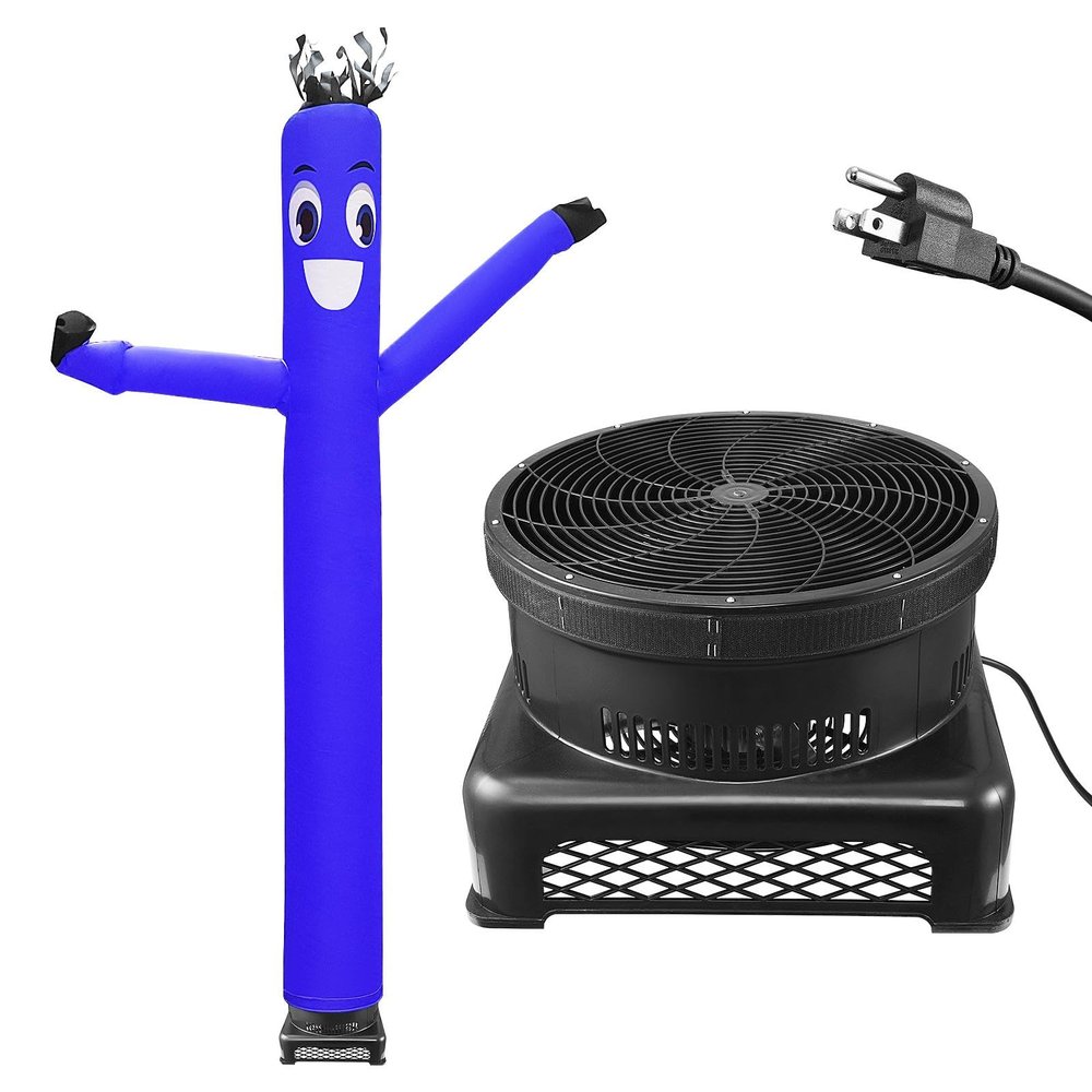 Air Dancers Wacky Waving Inflatable Tube Man Set - 20FT Tall Advertising Air Dancer Waving Man Inflatable Tube Guy with Dancer Blower, Weather-Resistant Funny Tubes Toy Desktop