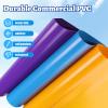 26FT(L) Commercial Grade Water Slide for Kids Adults, (Double Slides) (Heavy Duty Full PVC) (Large Airtight Water Pool), (1100w UL Blower), Inflatable Waterslide for Backyard, Outdoor Blow up Park view 3