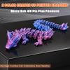 Beesini 3D Printed Dragon, 2PCS 3D Dragon, 3D Printed Animals, Crystal 3D Dragon Fidget, Home Office Decor Executive Desk Toys view 4